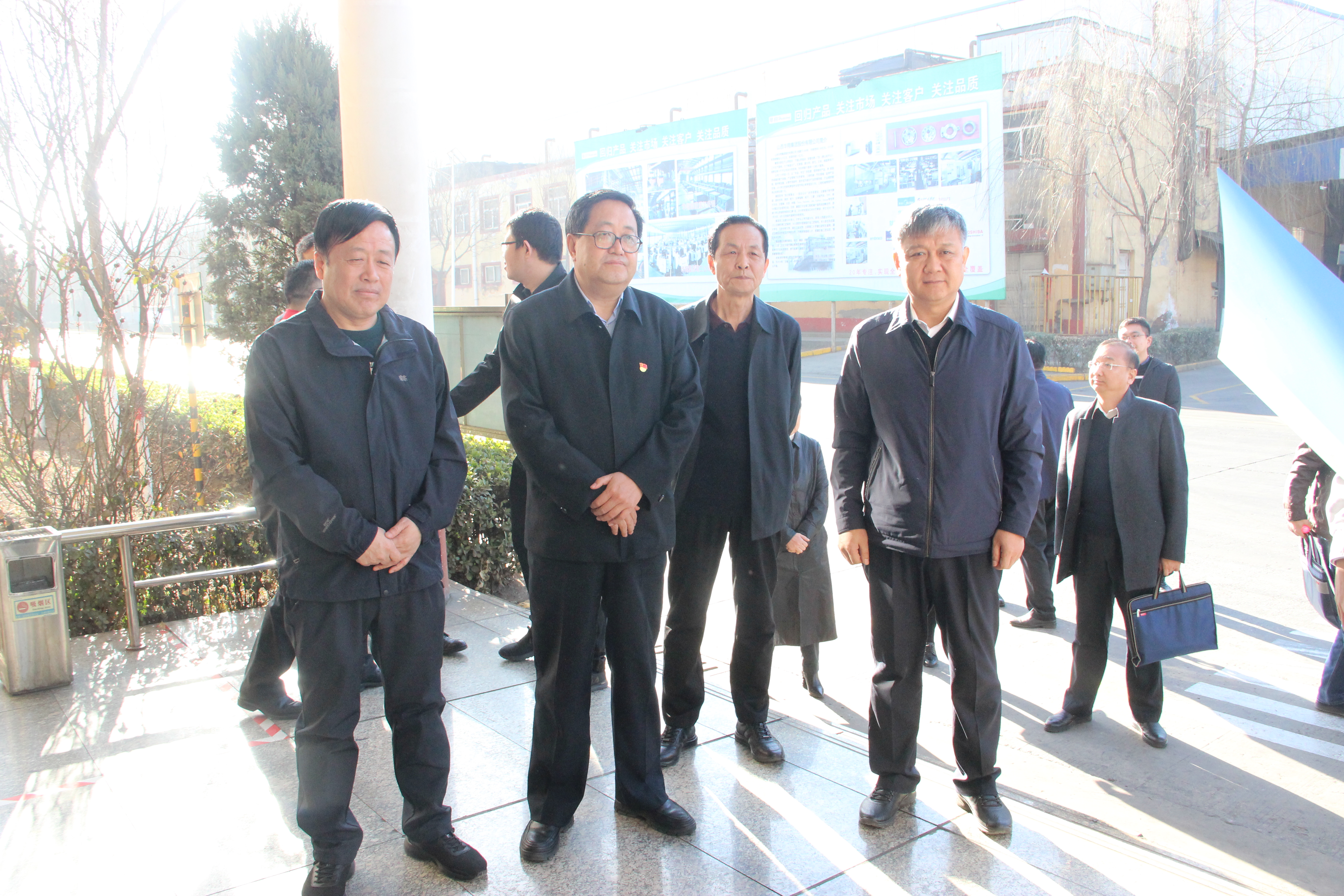 山西省委“改革創(chuàng)新、奮發(fā)有為”大討論督導(dǎo)組組長趙繼光一行來訪華翔